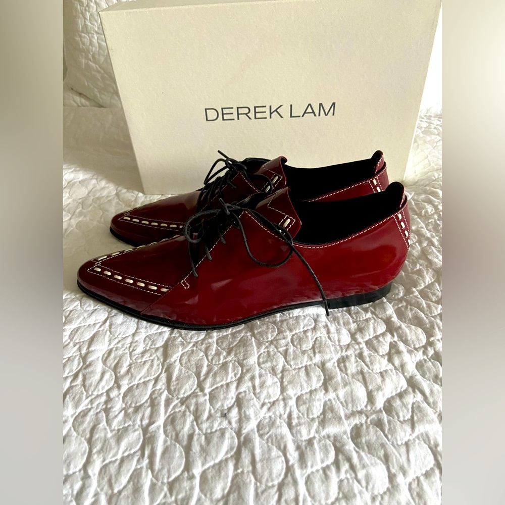 Authentic DEREK LAM loafers Size 7.5 B